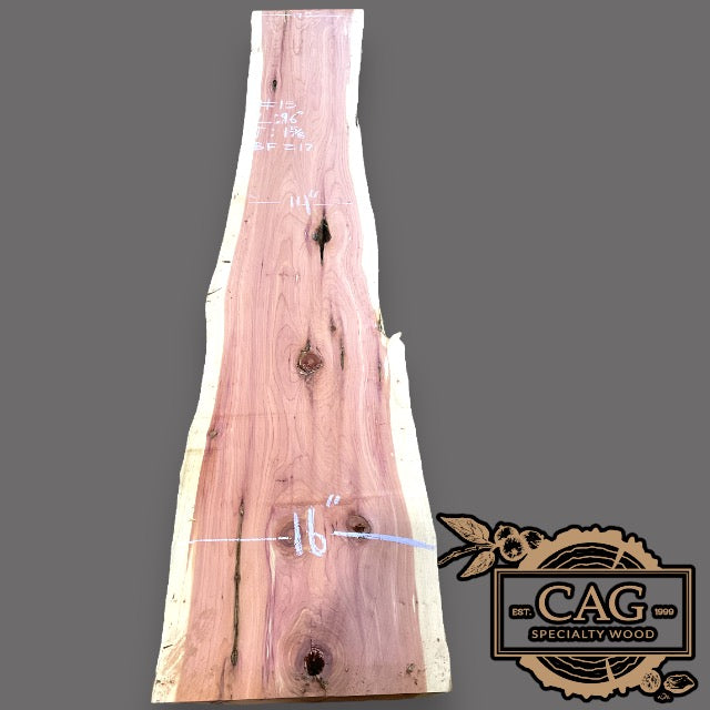Eastern Red Aromatic Cedar Slabs