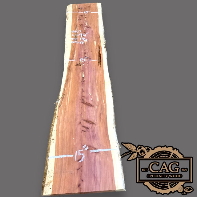 Eastern Red Aromatic Cedar Slabs