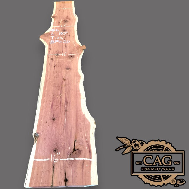 Eastern Red Aromatic Cedar Slabs