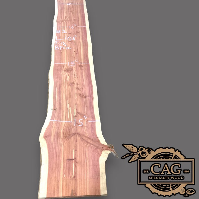 Eastern Red Aromatic Cedar Slabs