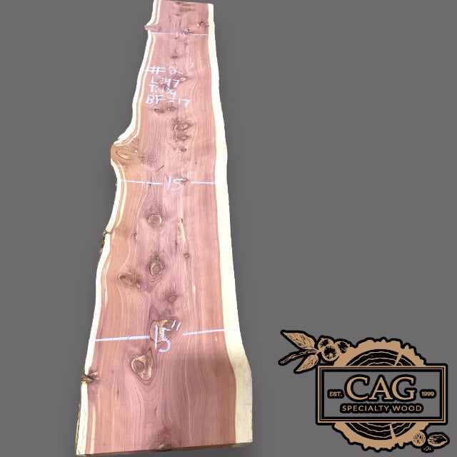Eastern Red Aromatic Cedar Slabs