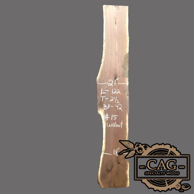 Walnut Slabs 8/4- 1-100