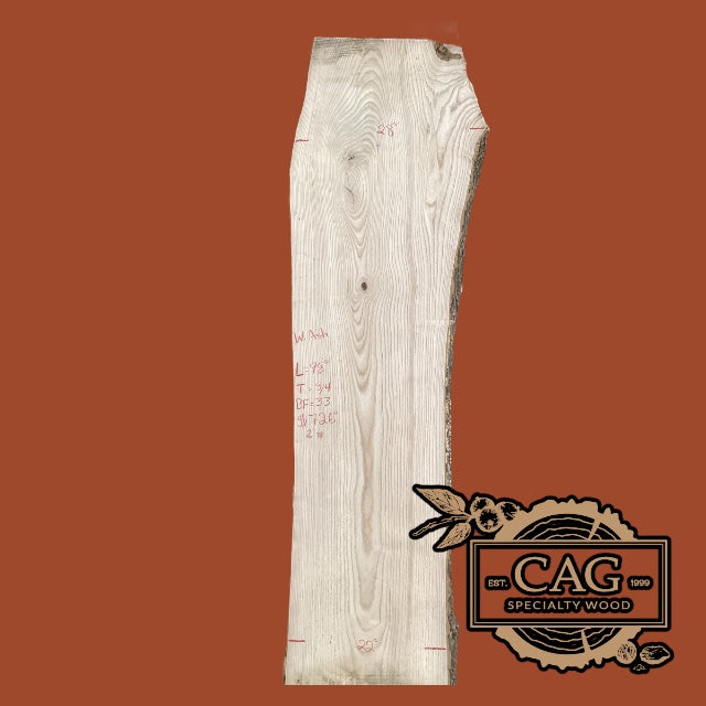 White Ash Slabs