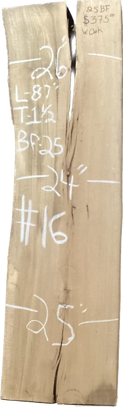 White Oak Slabs #101-200