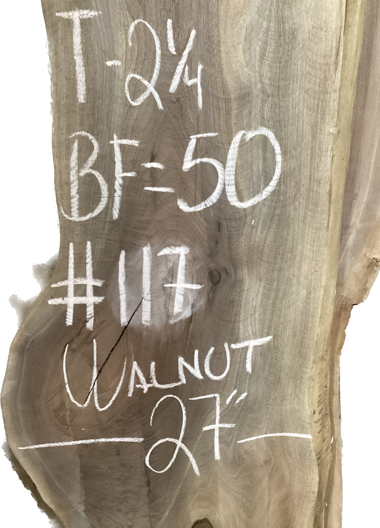 Walnut Slabs 8/4- 101-200