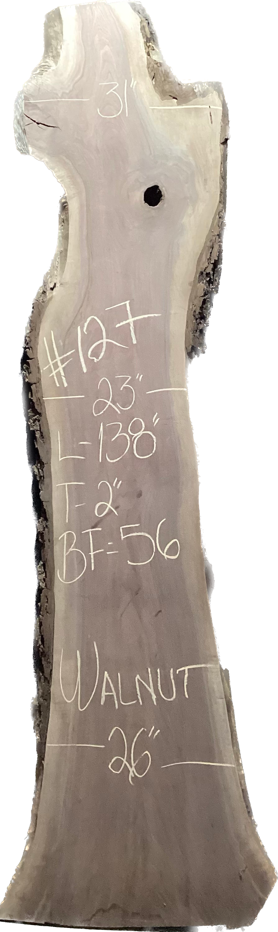 Walnut Slabs 8/4- 101-200