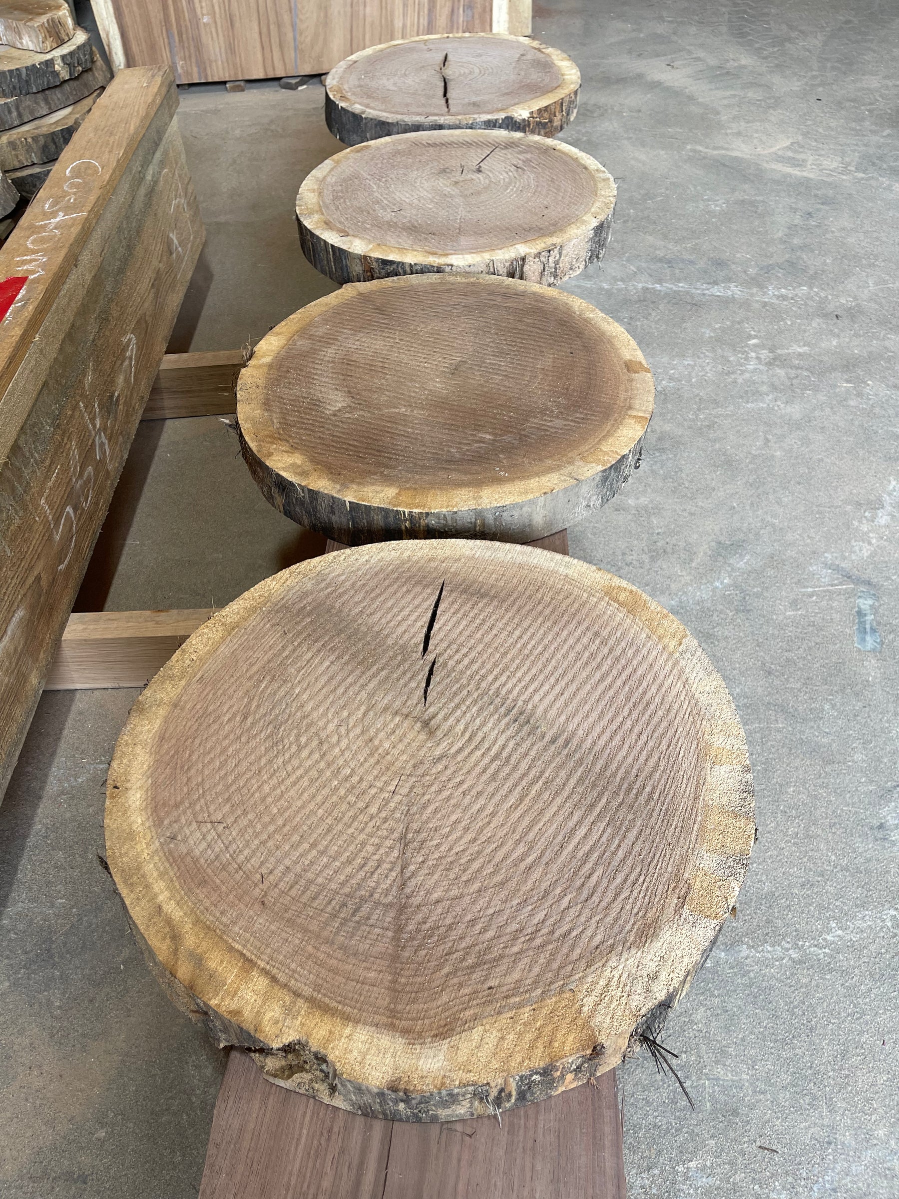 Black Walnut Crosscut Cookies / Rounds / Crosscuts