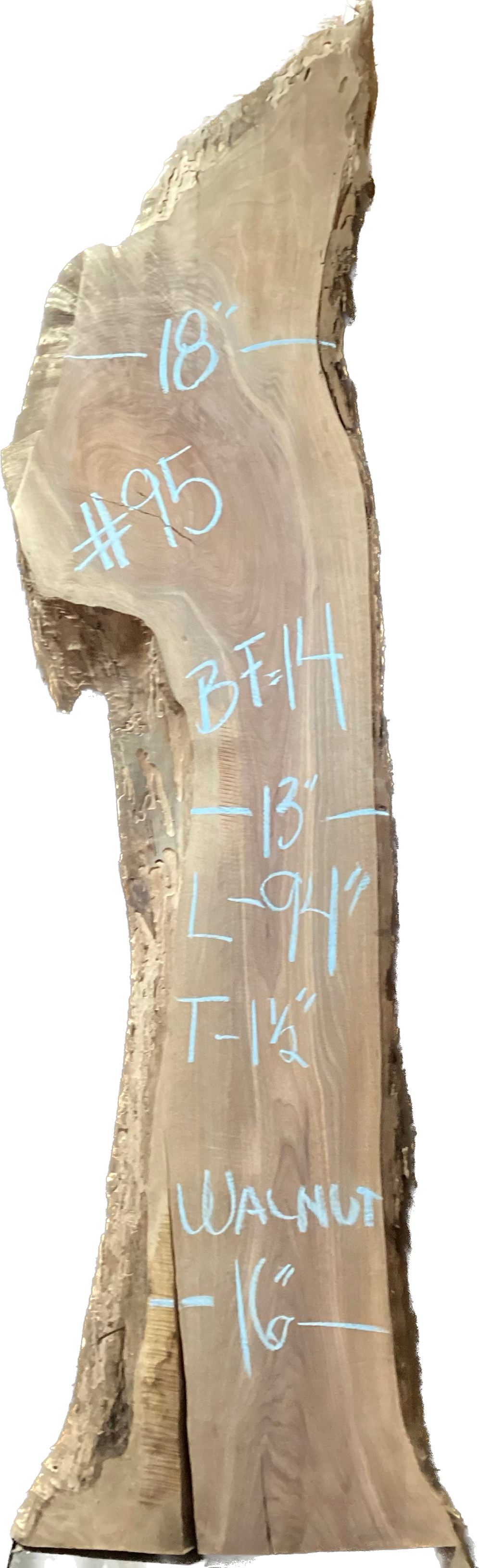Walnut Slabs 8/4- 1-100