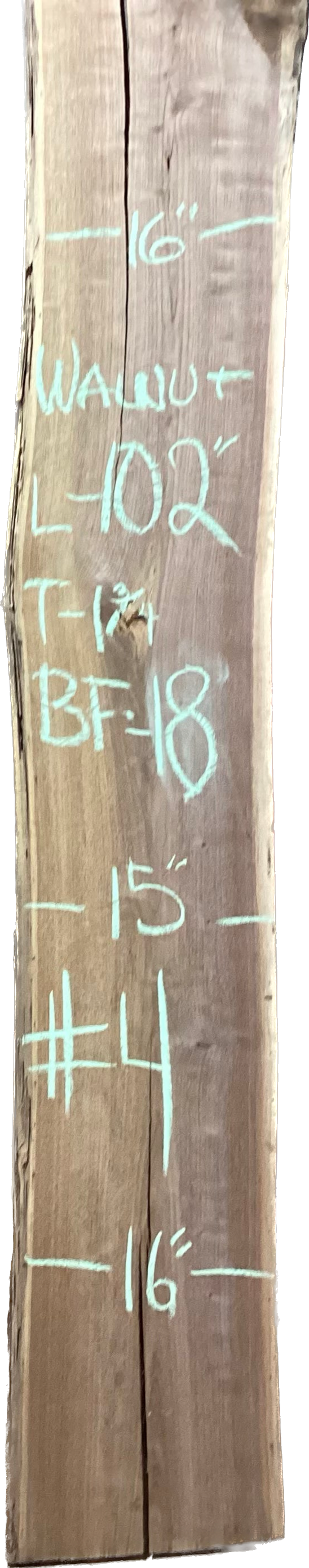 Walnut Slabs 8/4- 1-100