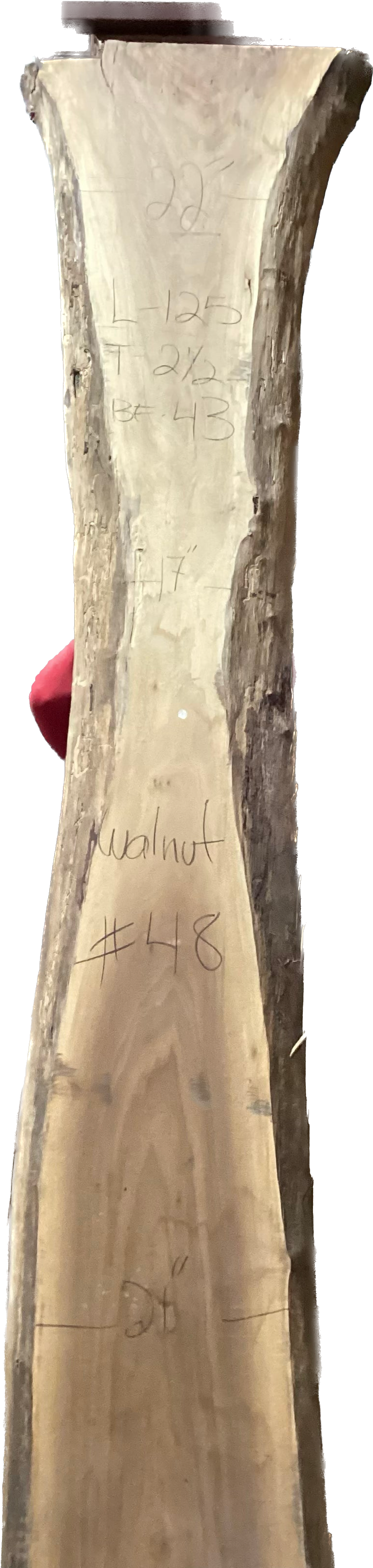 Walnut Slabs 8/4- 1-100