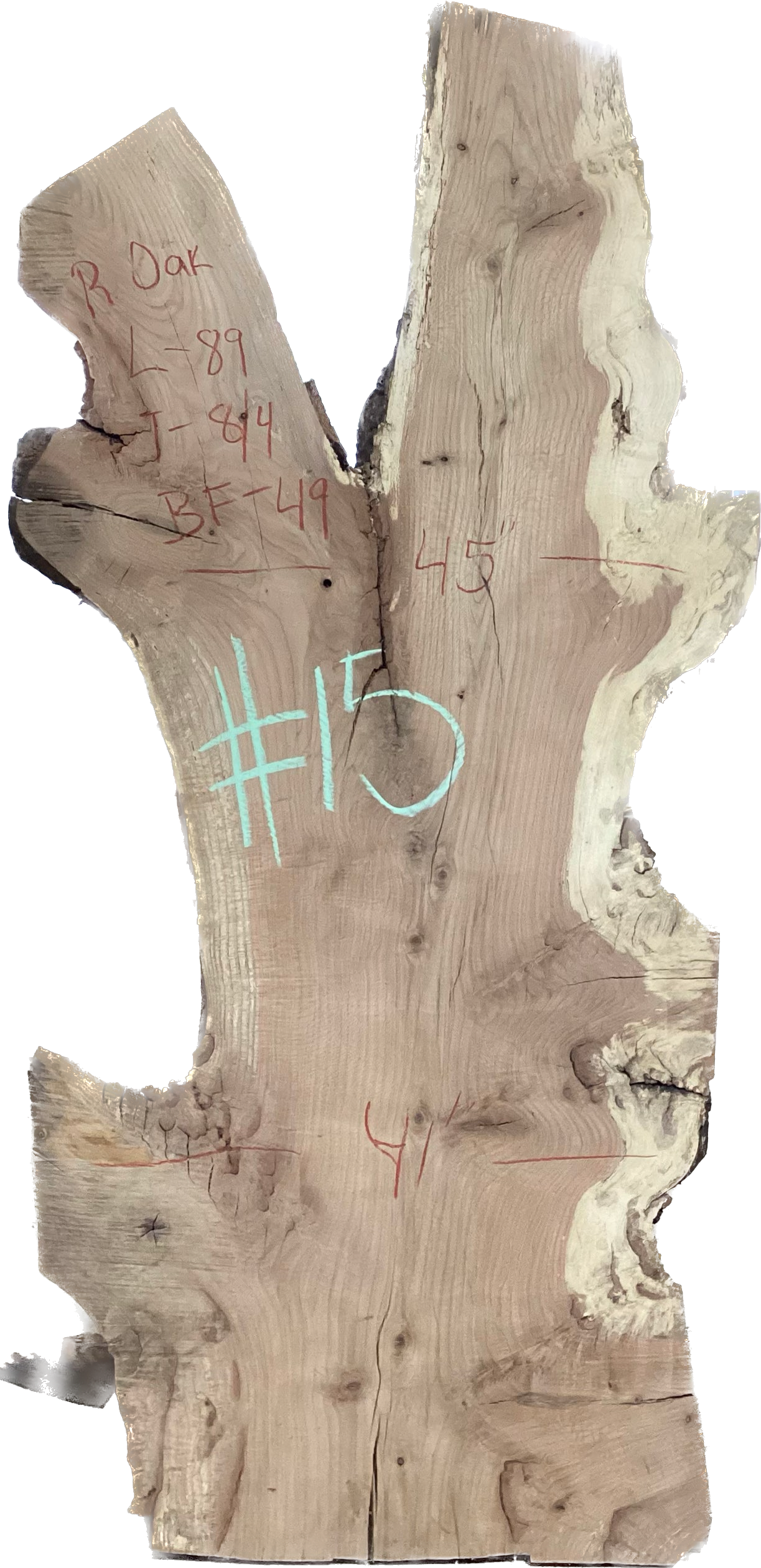 Red Oak Slabs