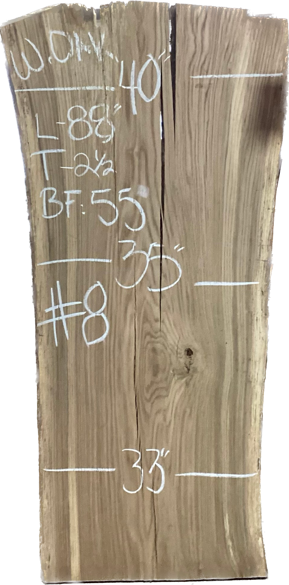 Oak Chestnut (Chestnut Oak) Slabs