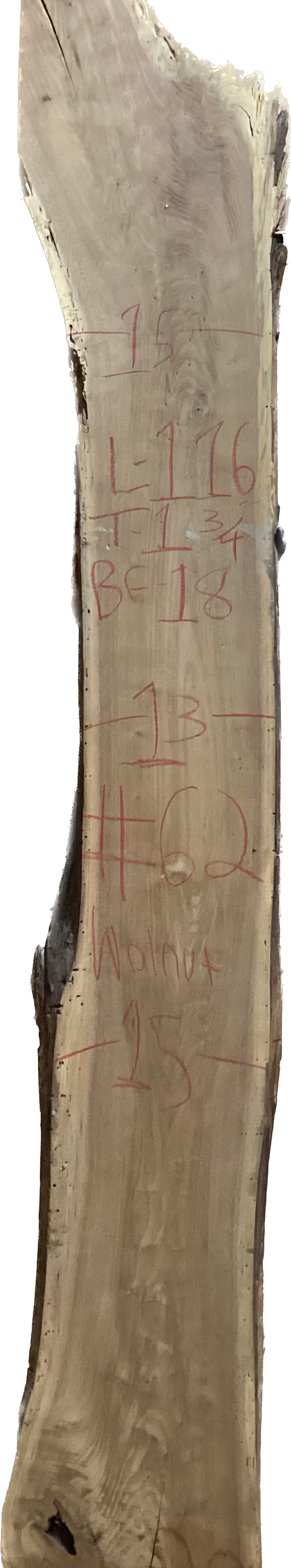 Walnut Slabs 8/4- 1-100