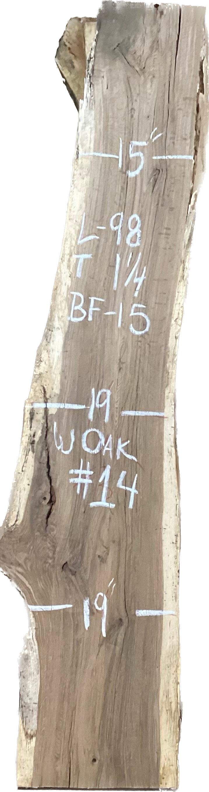 White Oak Slabs #101-200