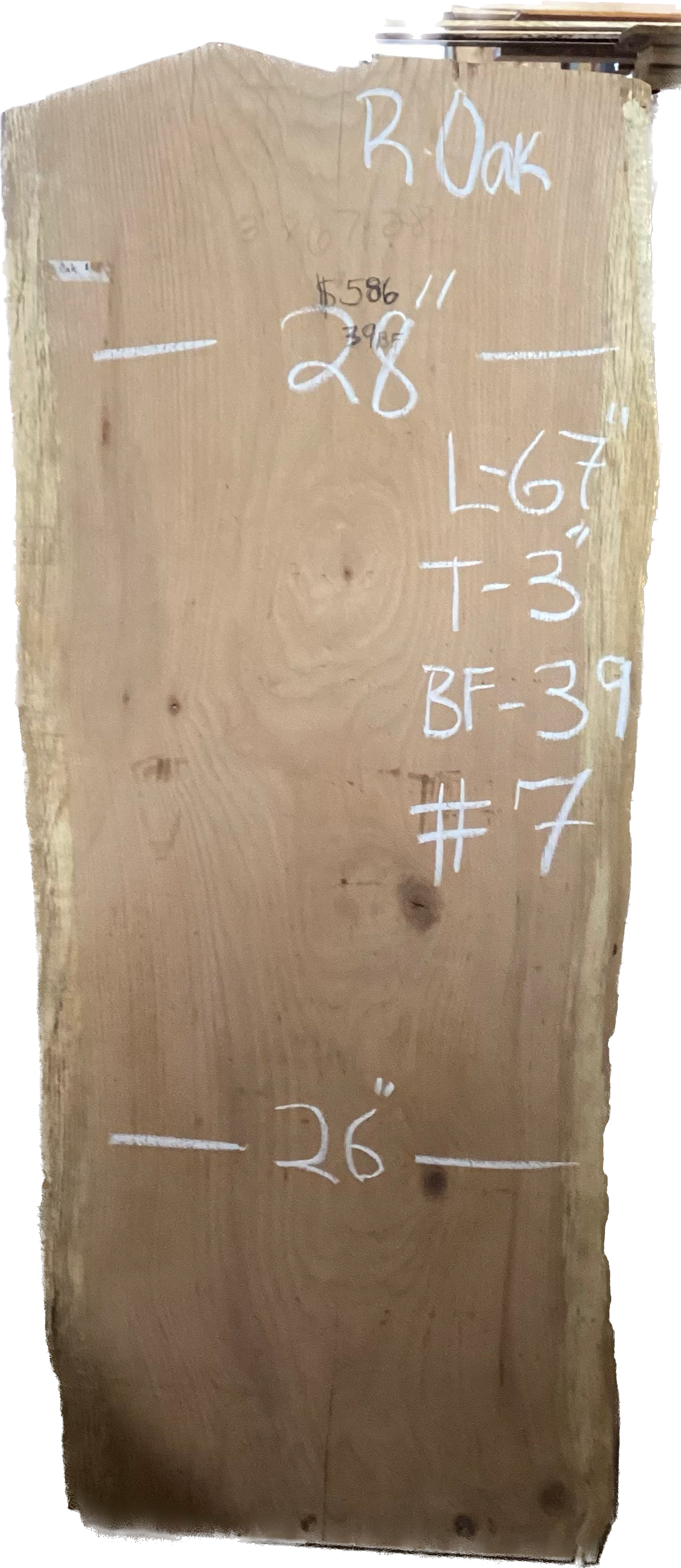 Red Oak Slabs
