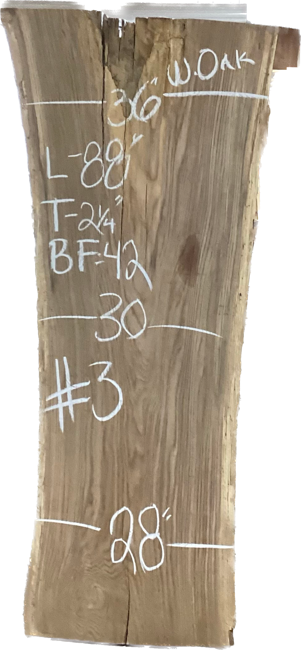 Oak Chestnut (Chestnut Oak) Slabs