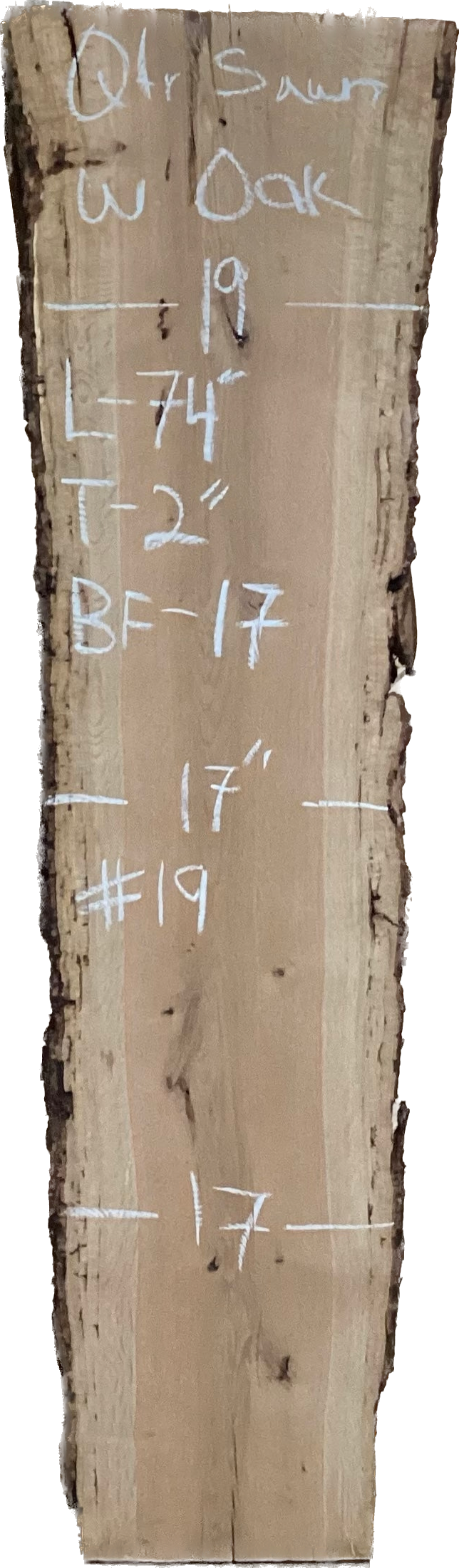 White Oak Slabs #101-200