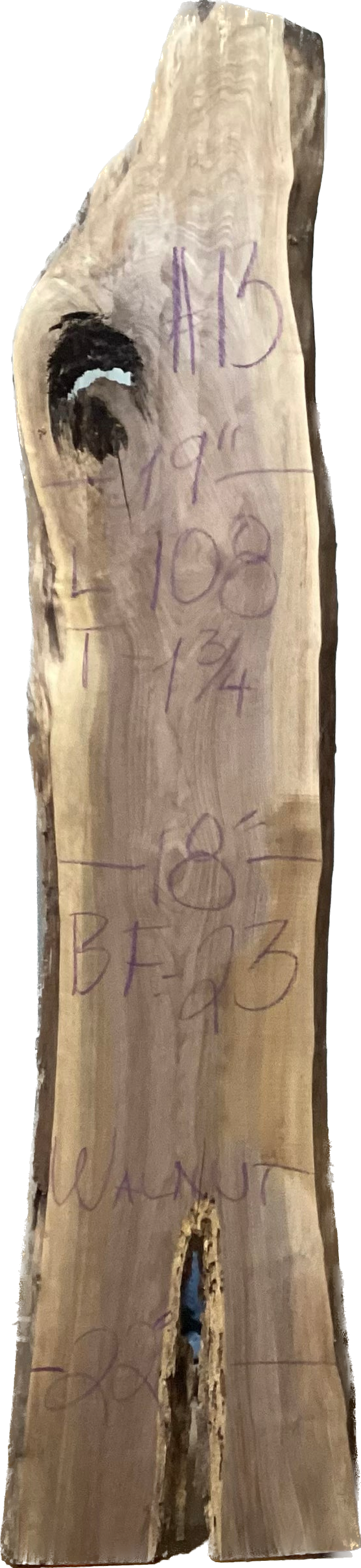 Walnut Slabs 8/4- 1-100