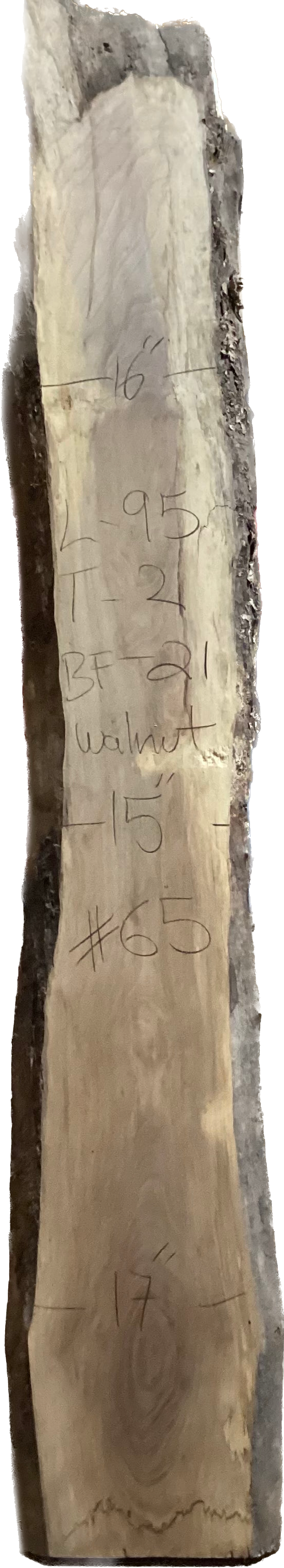 Walnut Slabs 8/4- 1-100