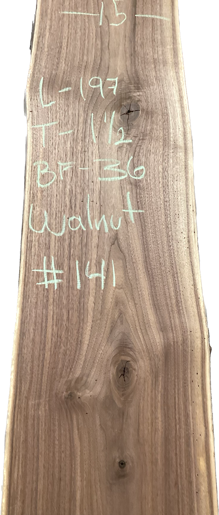 Walnut Slabs 8/4- 101-200