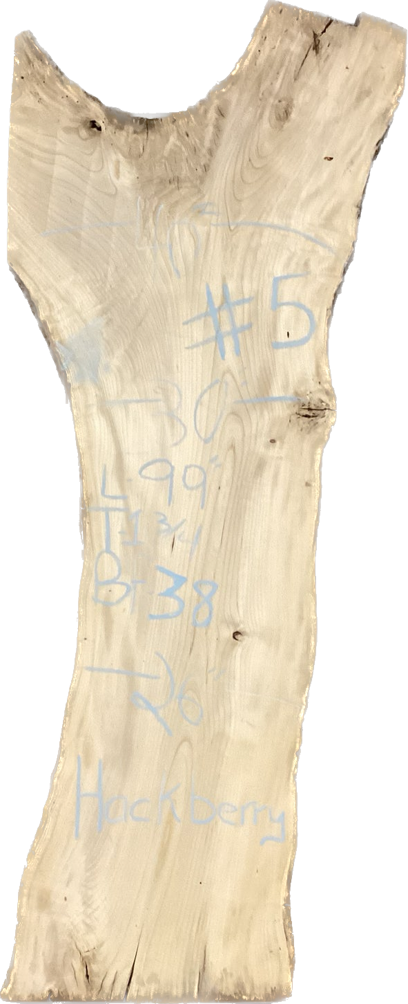 Hackberry 8/4 Slabs