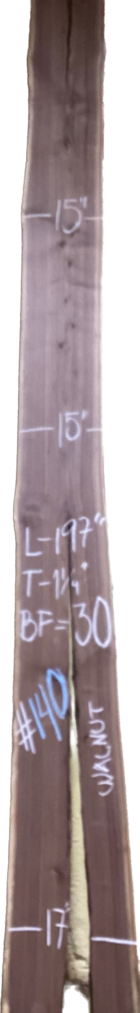 Walnut Slabs 8/4- 101-200