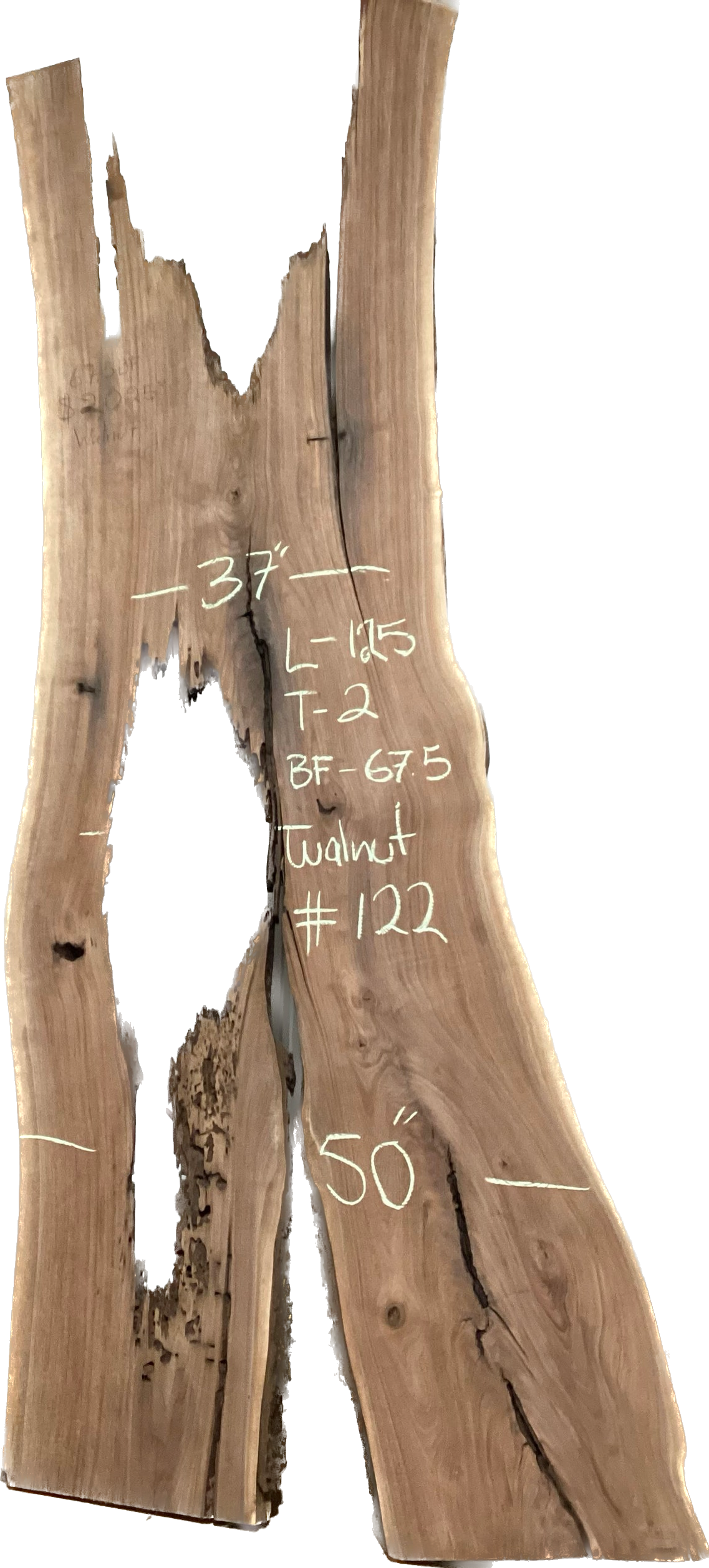 Walnut Slabs 8/4- 101-200