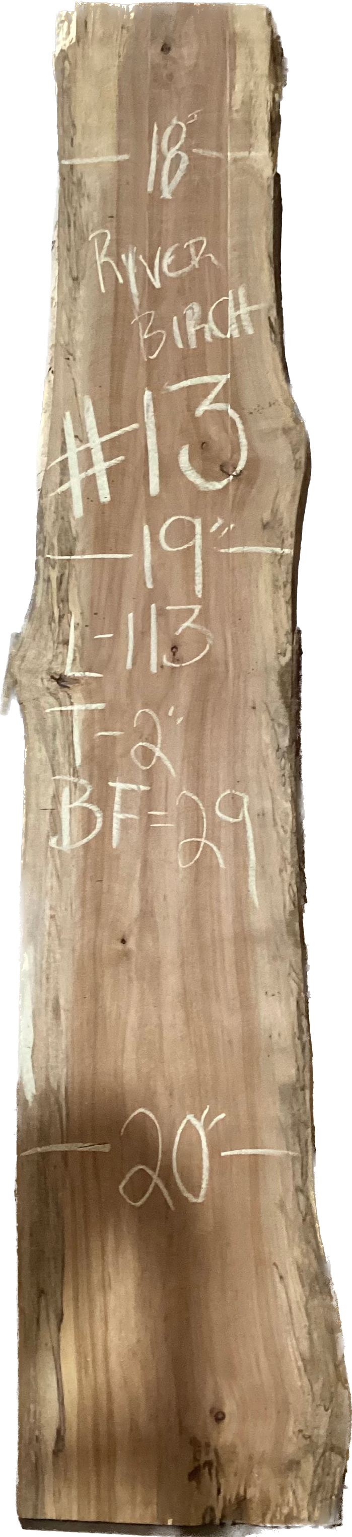 River Birch Slabs