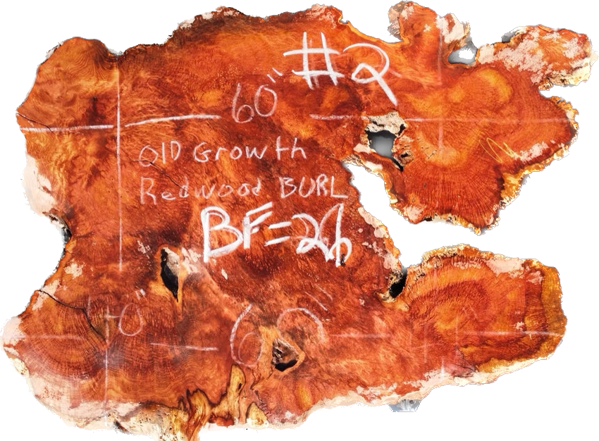 Redwood Old Growth Burl