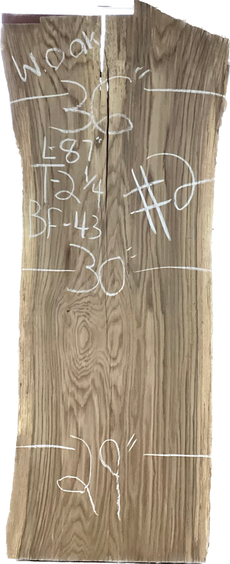 Oak Chestnut (Chestnut Oak) Slabs