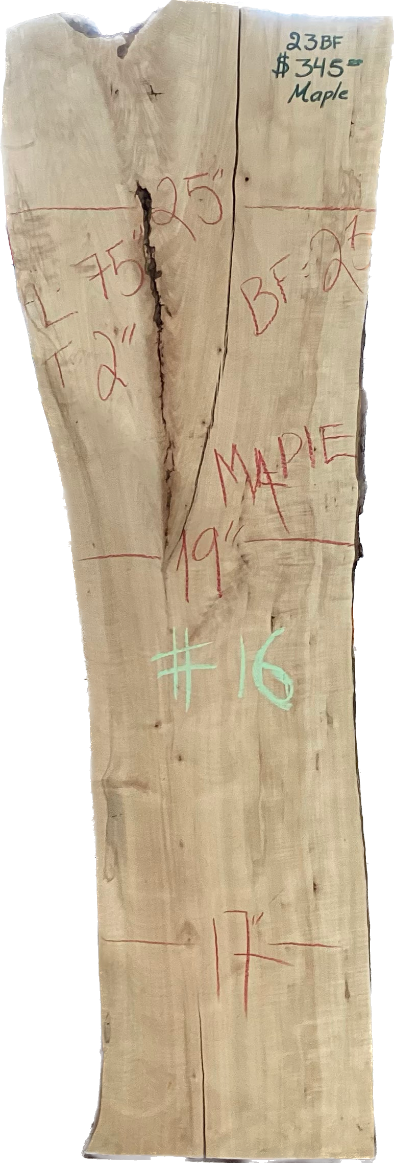 Maple Slabs