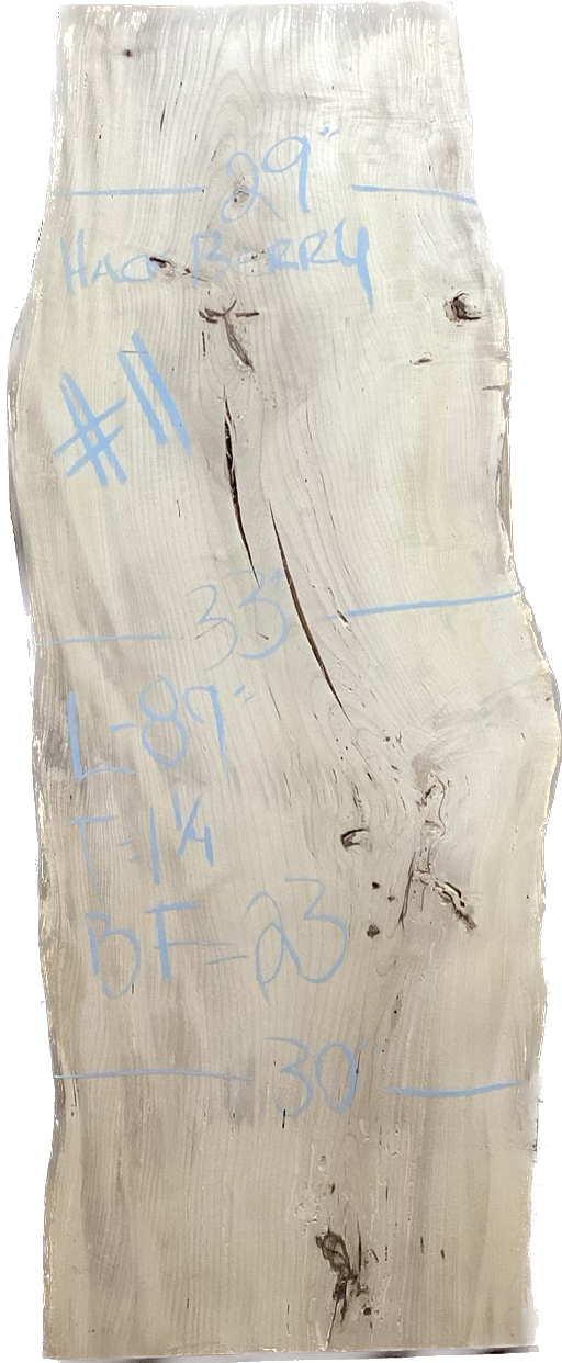 Hackberry 8/4 Slabs