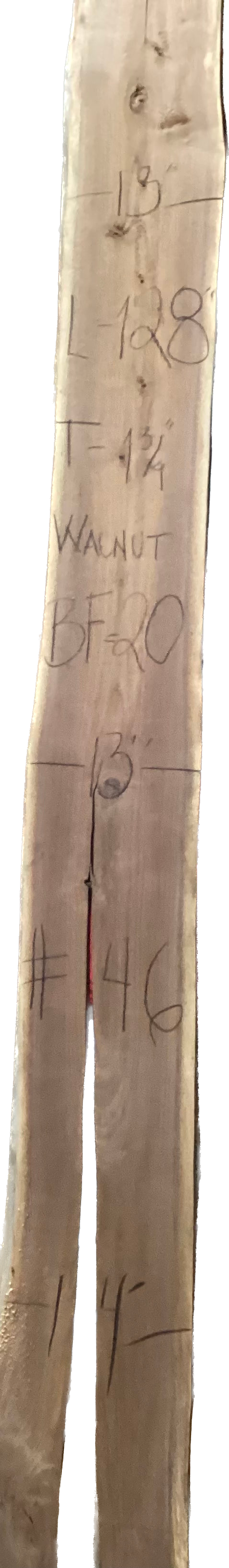 Walnut Slabs 8/4- 1-100