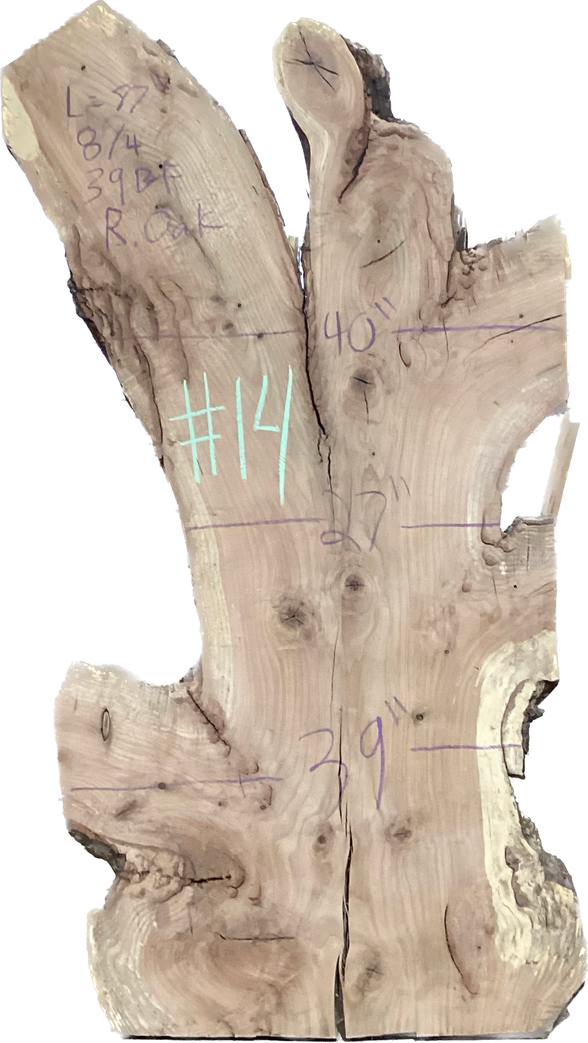Red Oak Slabs