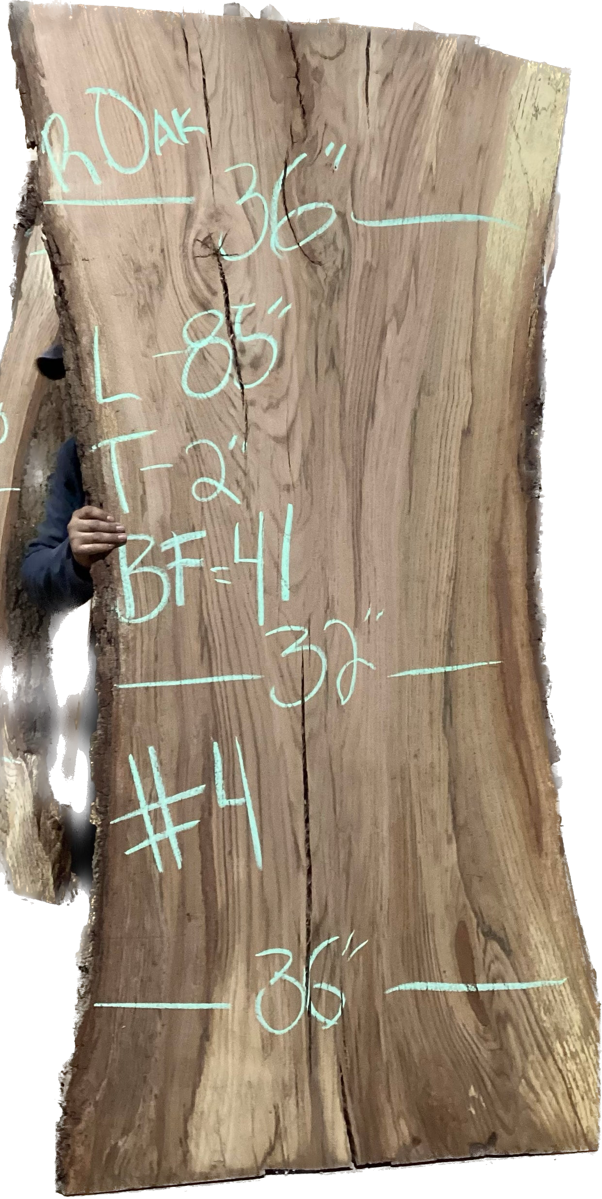 Red Oak Slabs