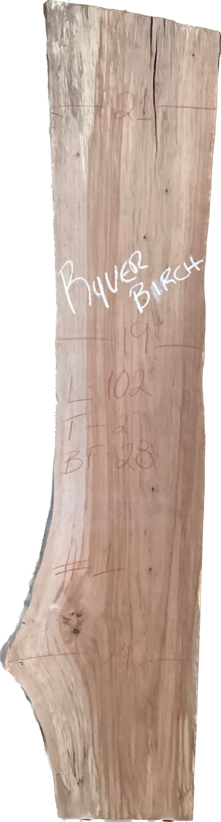 Birch 4/4 Furniture Grade Dimensional Lumber