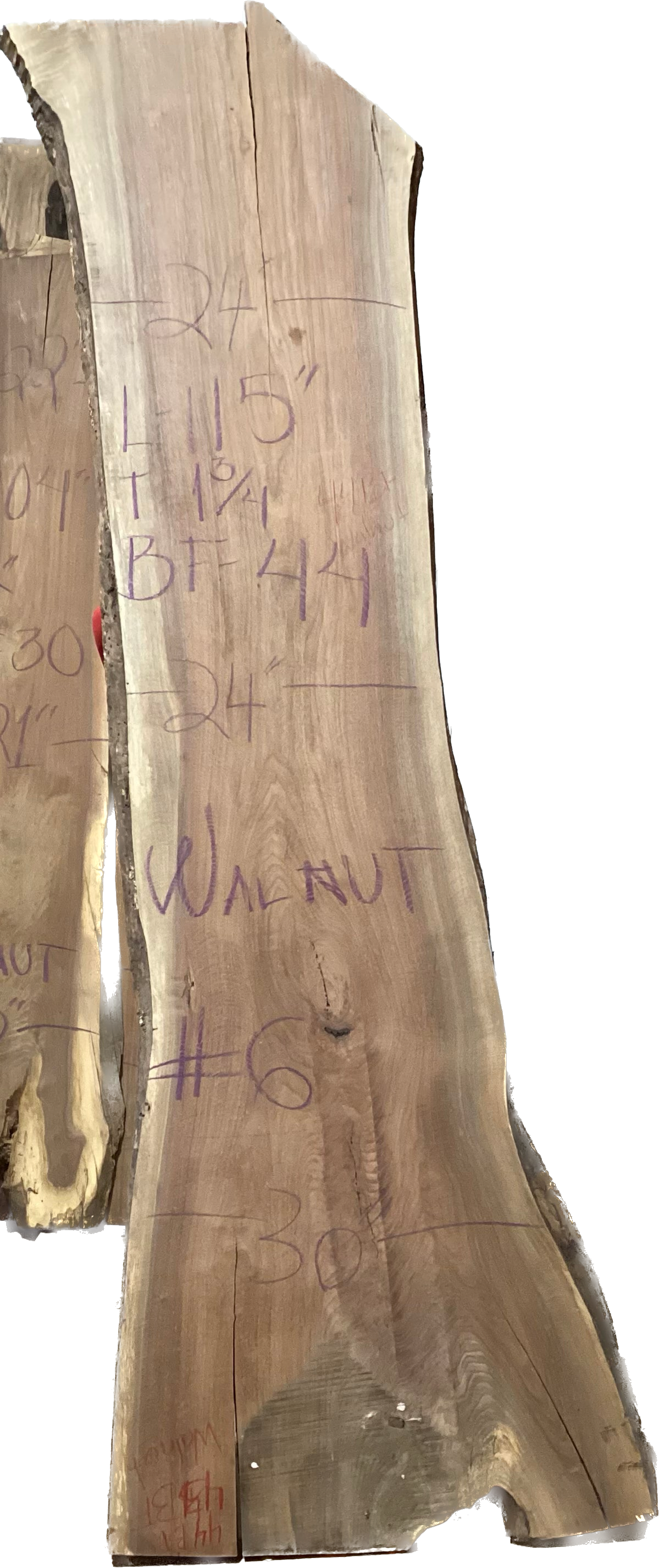 Walnut Slabs 8/4- 1-100