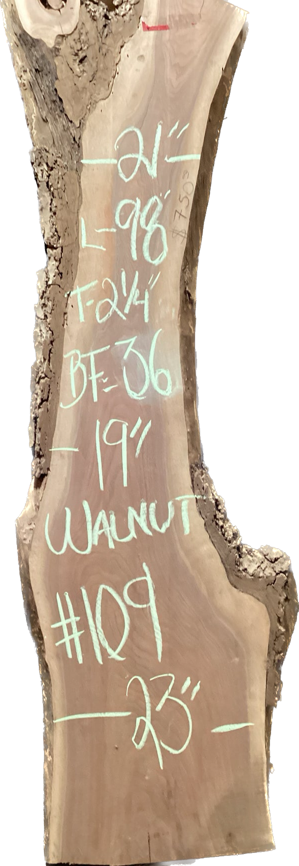 Walnut Slabs 8/4- 101-200