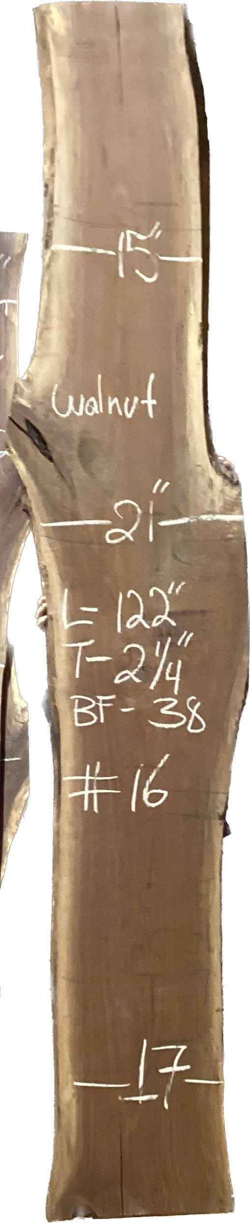 Walnut Slabs 8/4- 1-100
