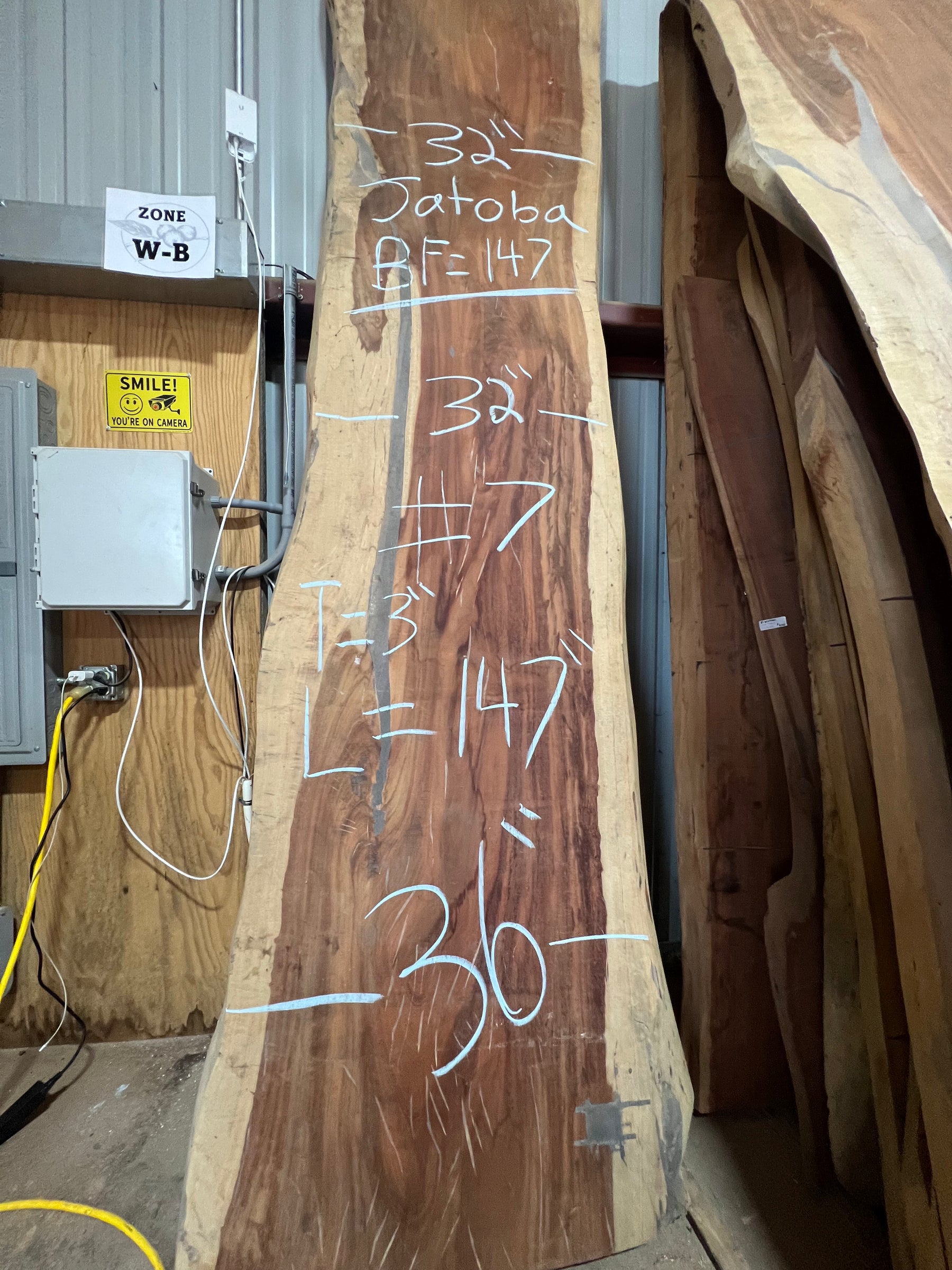 Jatoba Slabs