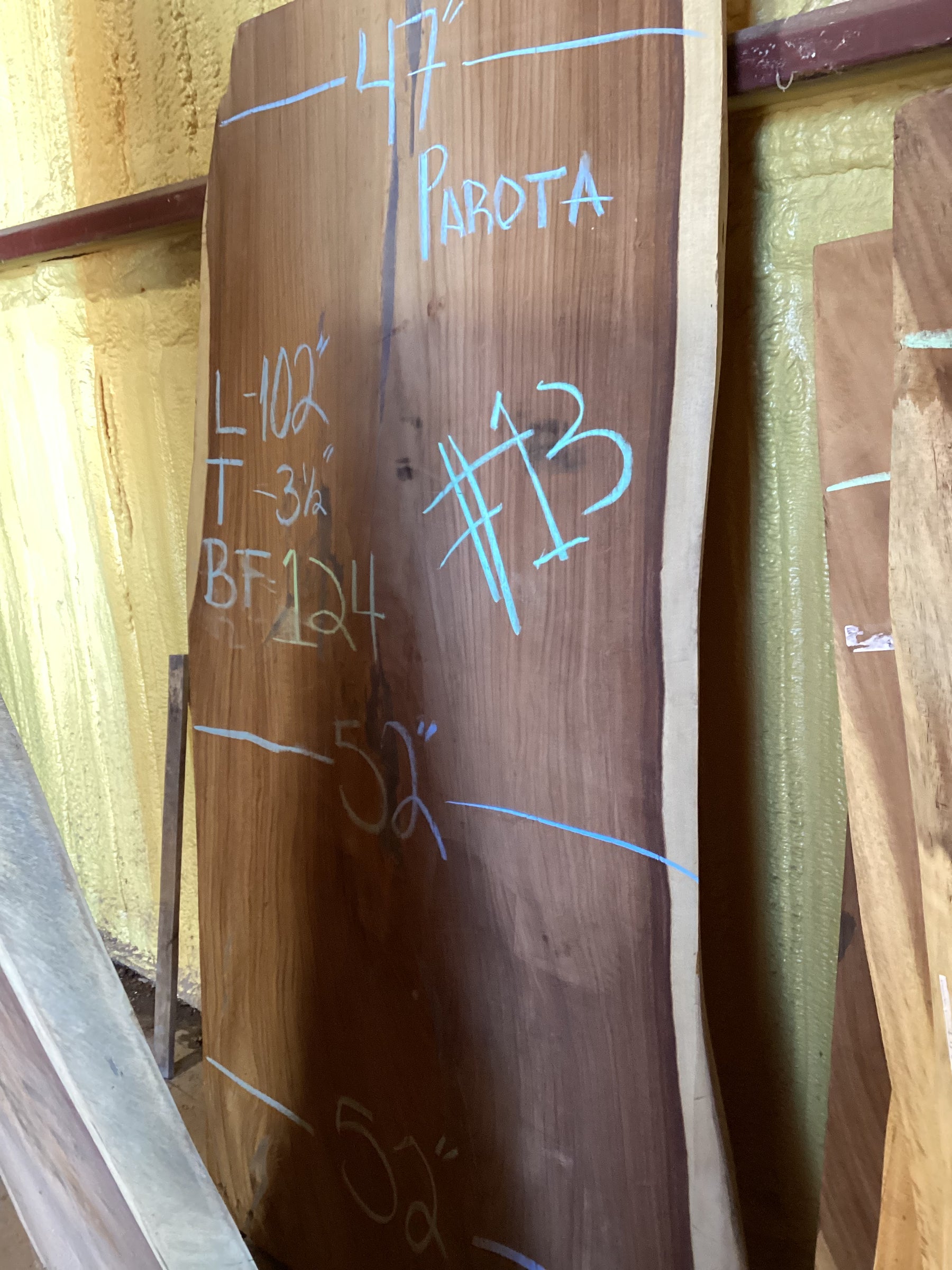 Parota Slabs