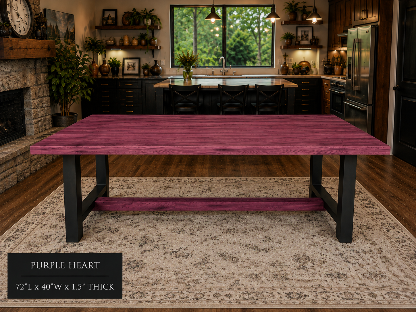 Custom Dining Room, Living Room or Kitchen Tables