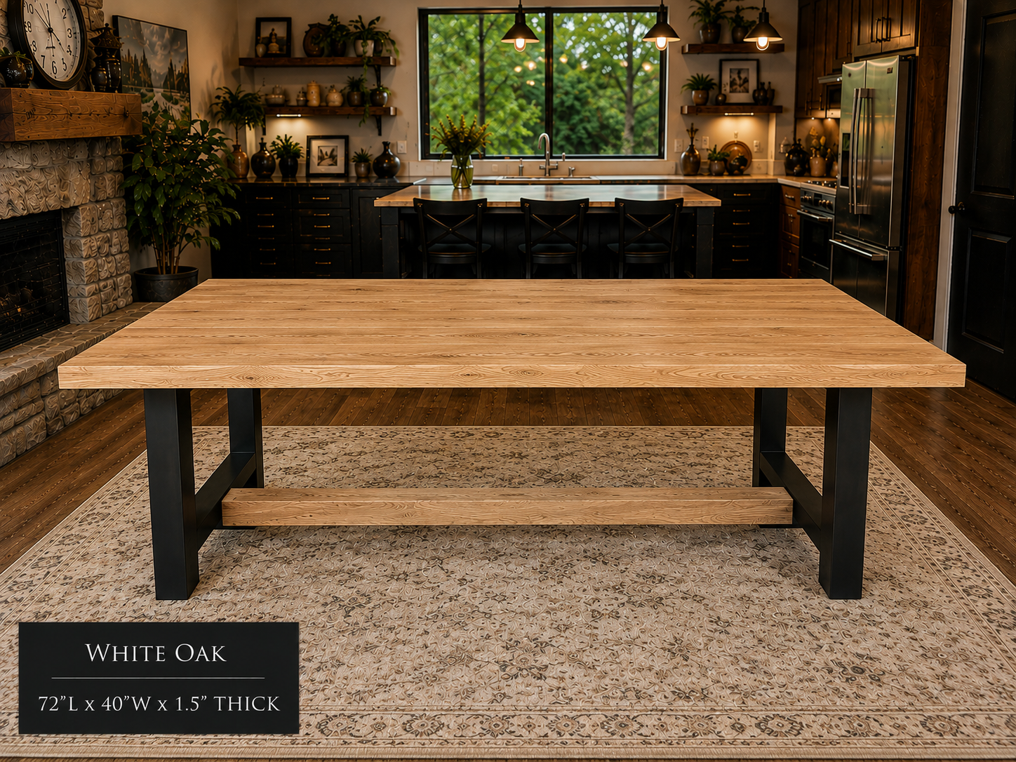 Custom Dining Room, Living Room or Kitchen Tables