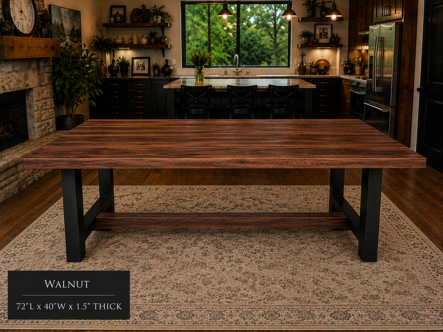 Custom Dining Room, Living Room or Kitchen Tables