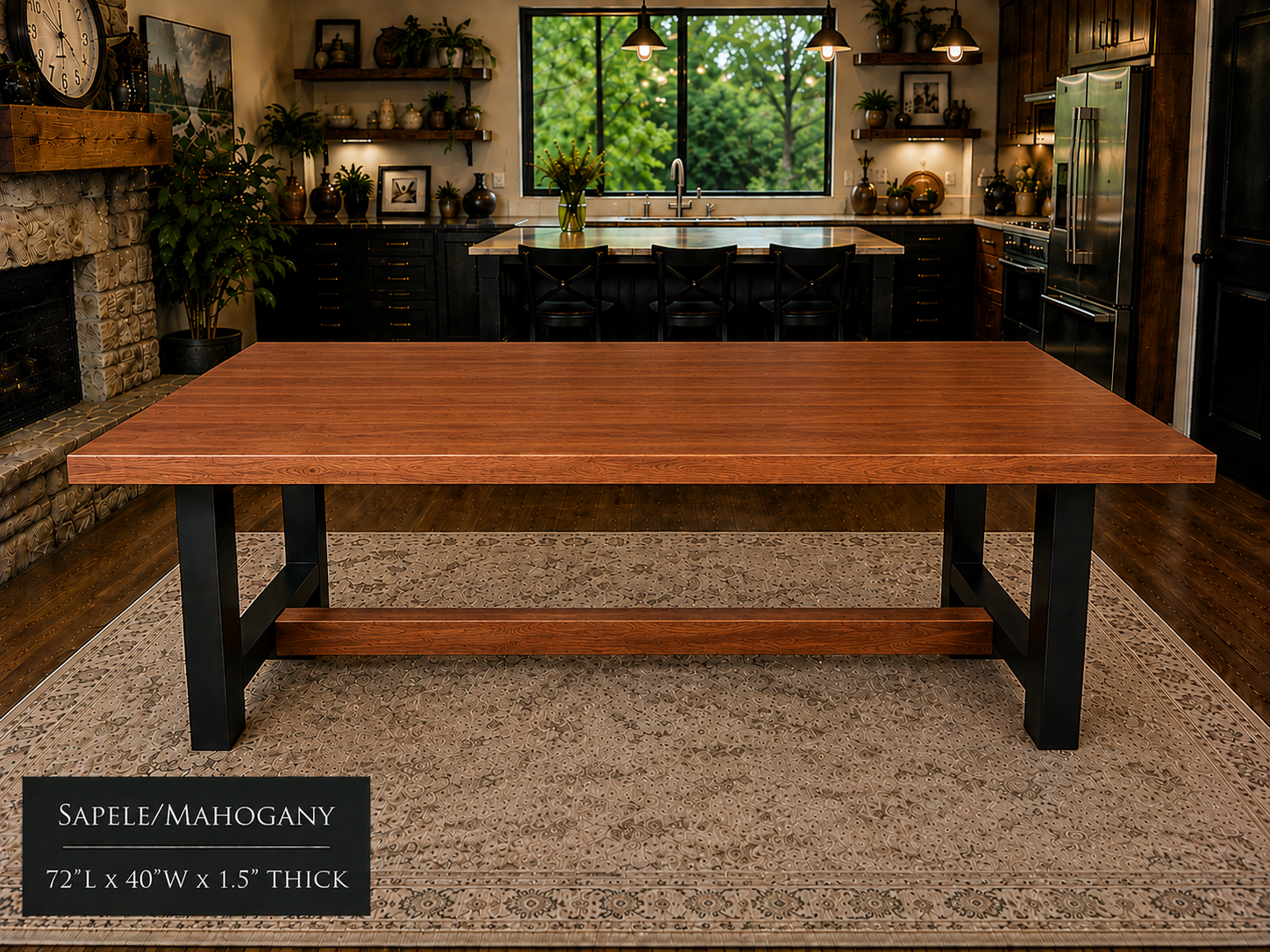 Custom Dining Room, Living Room or Kitchen Tables