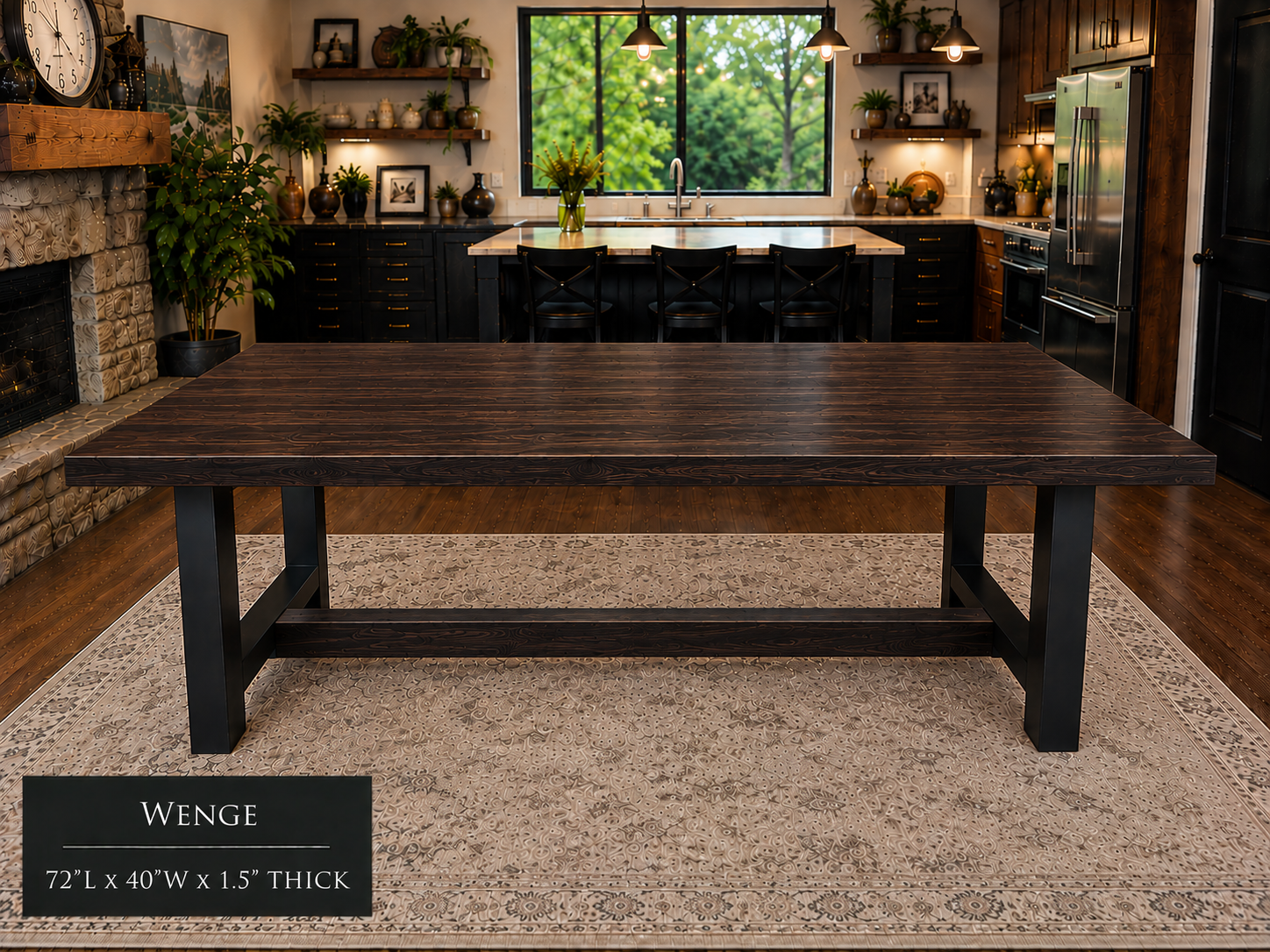 Custom Dining Room, Living Room or Kitchen Tables