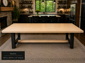 Custom Dining Room, Living Room or Kitchen Tables