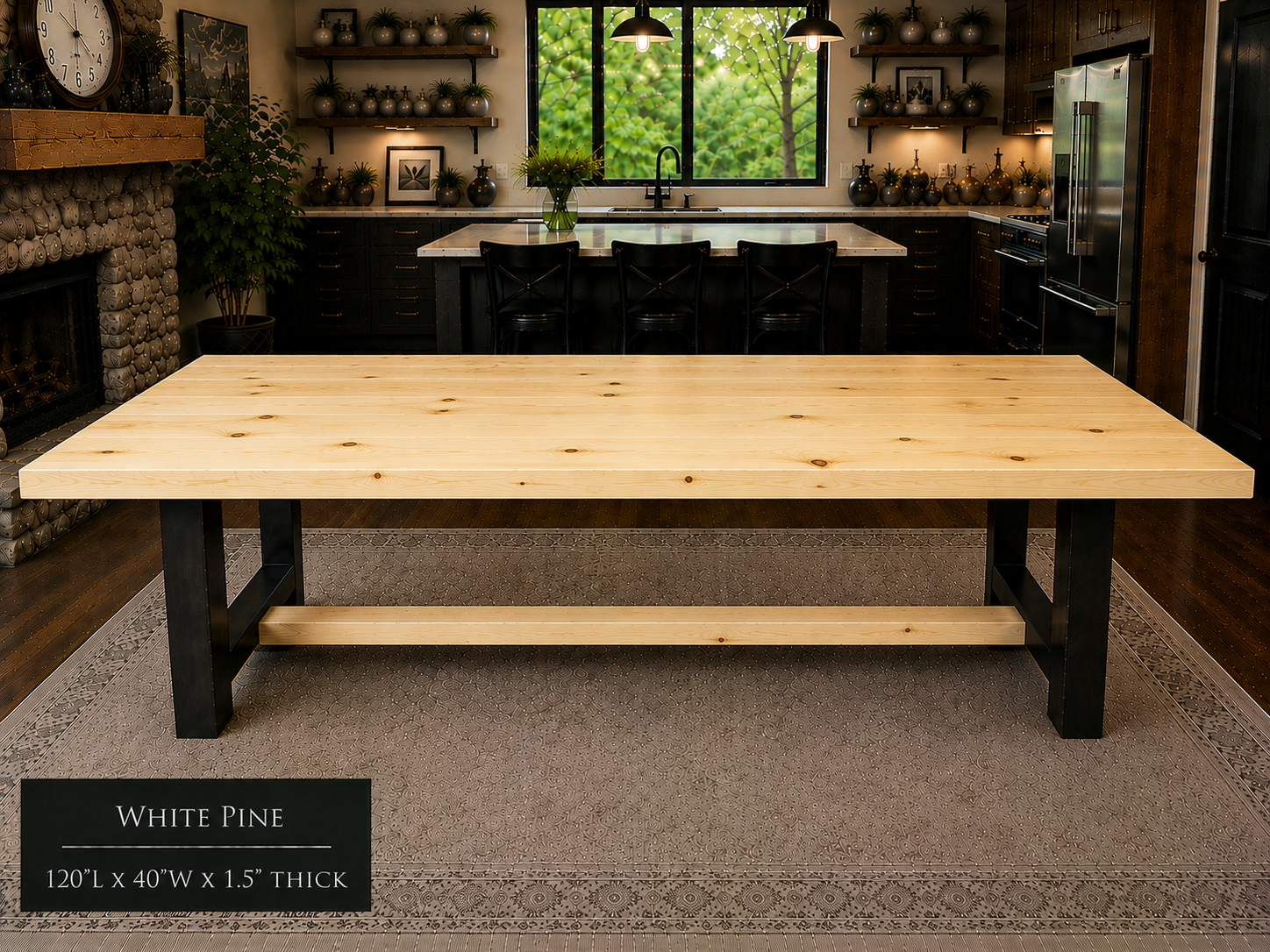 Custom Dining Room, Living Room or Kitchen Tables