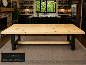 Custom Dining Room, Living Room or Kitchen Tables