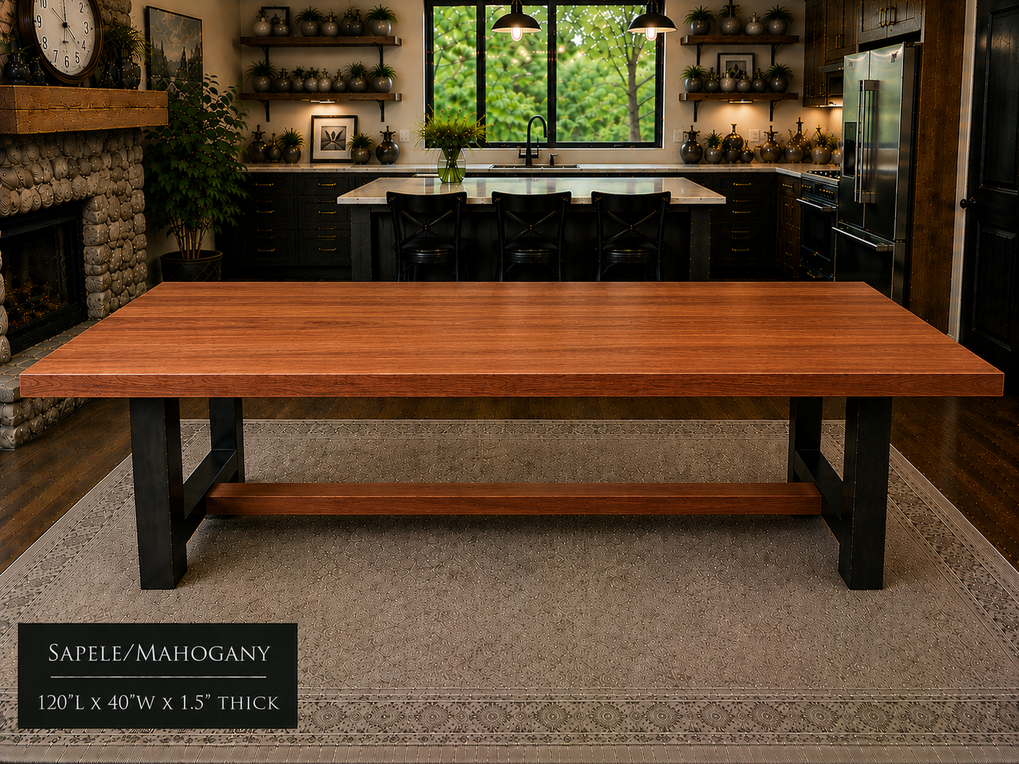 Custom Dining Room, Living Room or Kitchen Tables